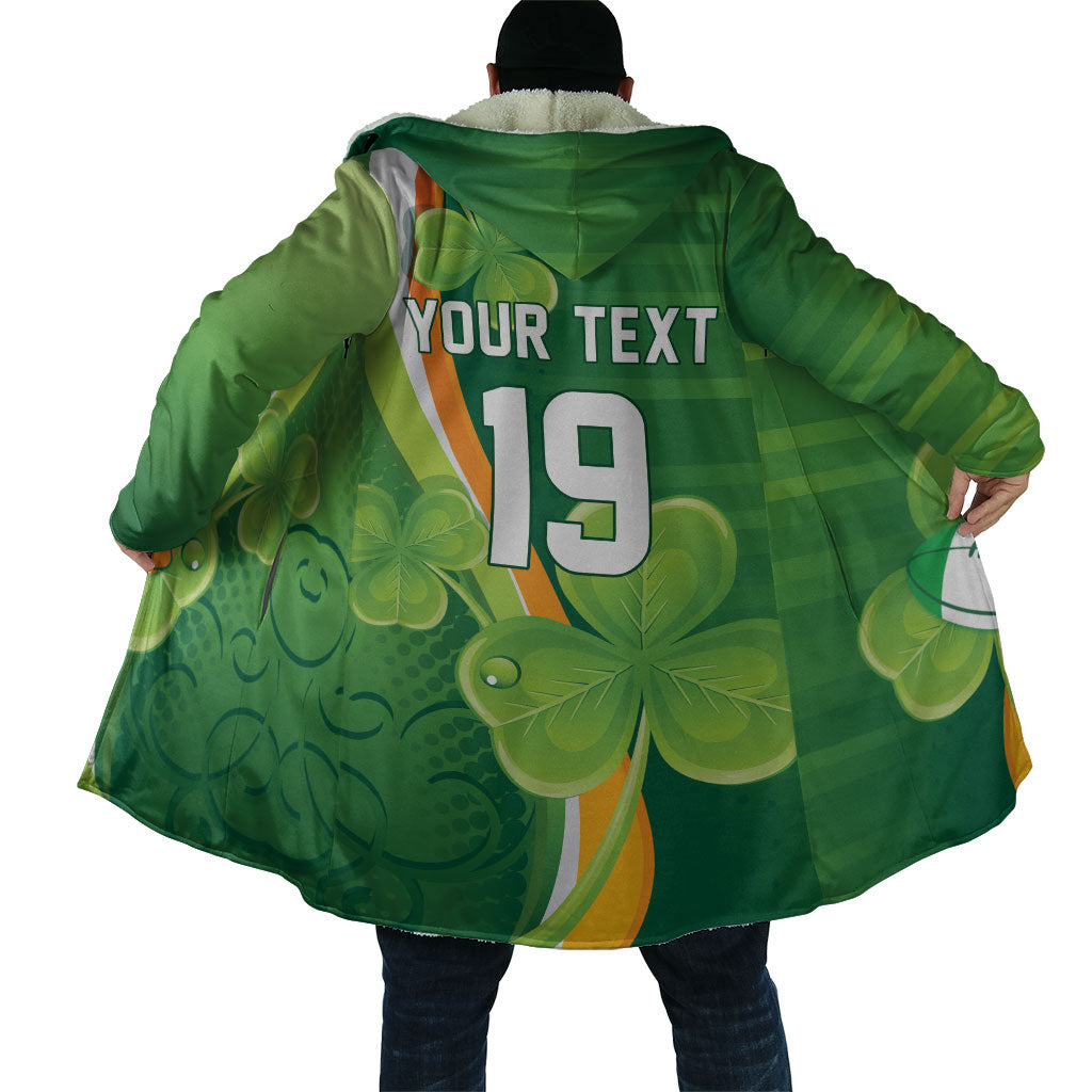 Ireland Rugby Custom Cloak Irish Shamrock Champions