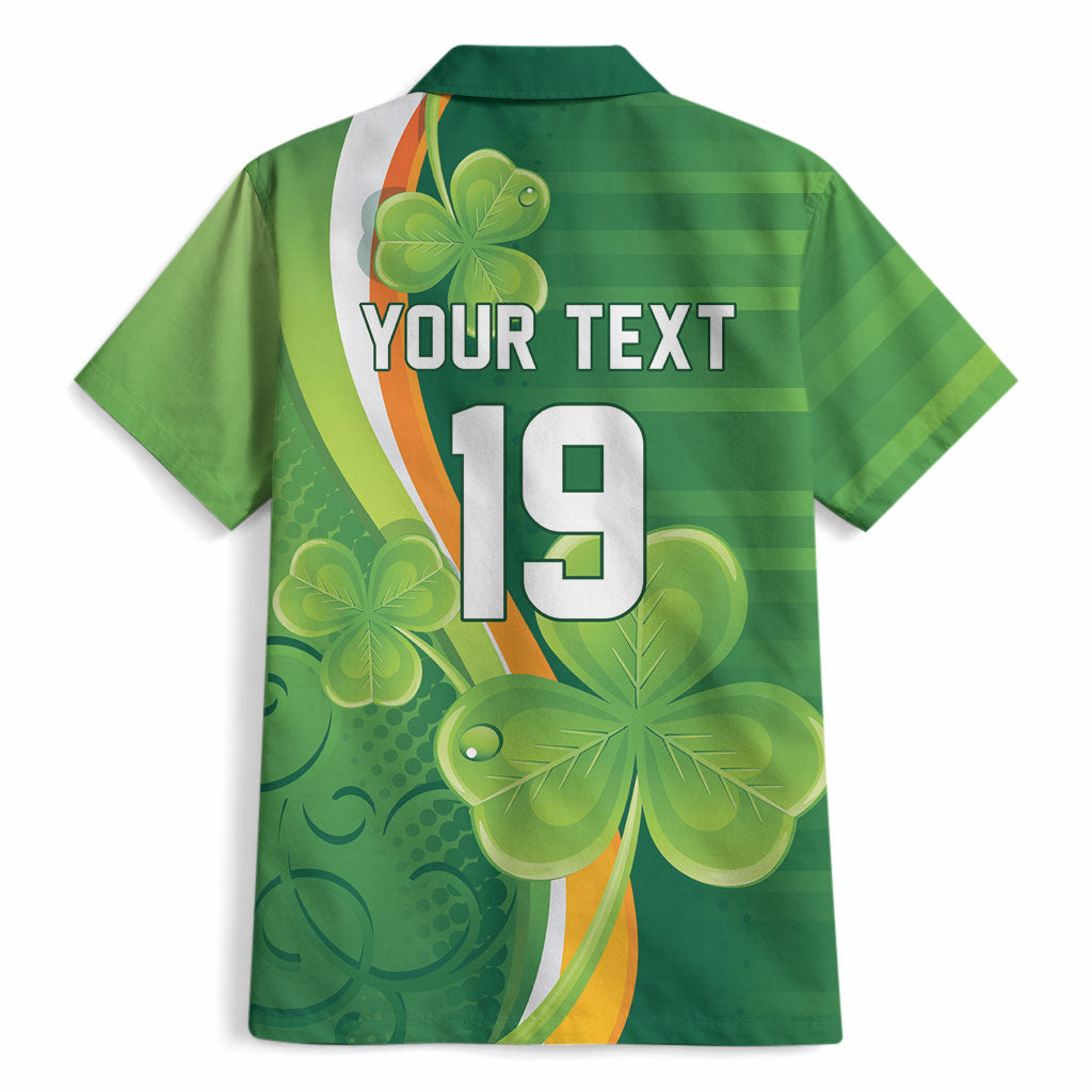 Ireland Rugby Custom Hawaiian Shirt Irish Shamrock Champions
