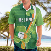 Ireland Rugby Custom Hawaiian Shirt Irish Shamrock Champions