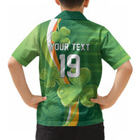 Ireland Rugby Custom Hawaiian Shirt Irish Shamrock Champions