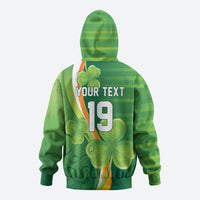 Ireland Rugby Custom Hoodie Irish Shamrock Champions