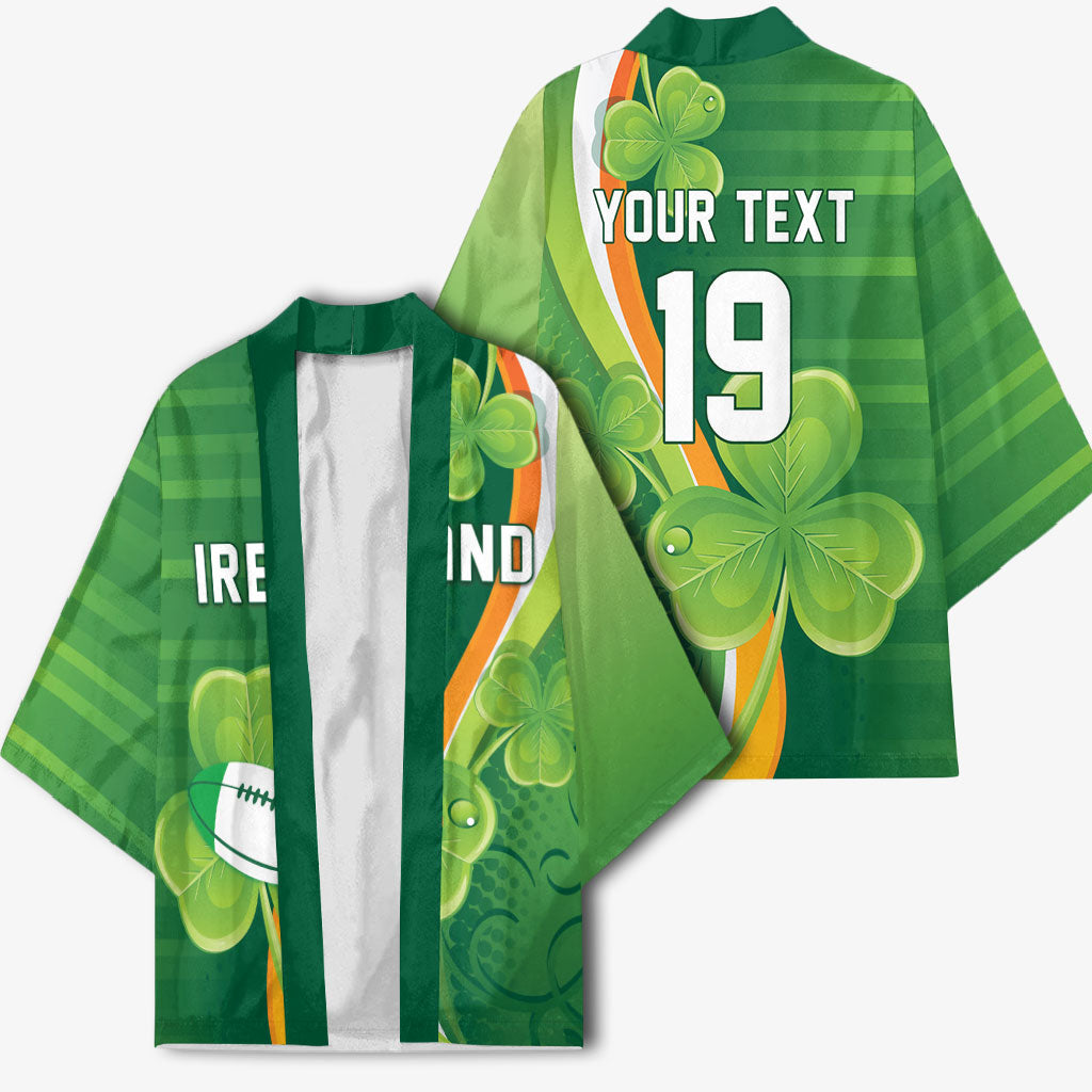 Ireland Rugby Custom Kimono Irish Shamrock Champions
