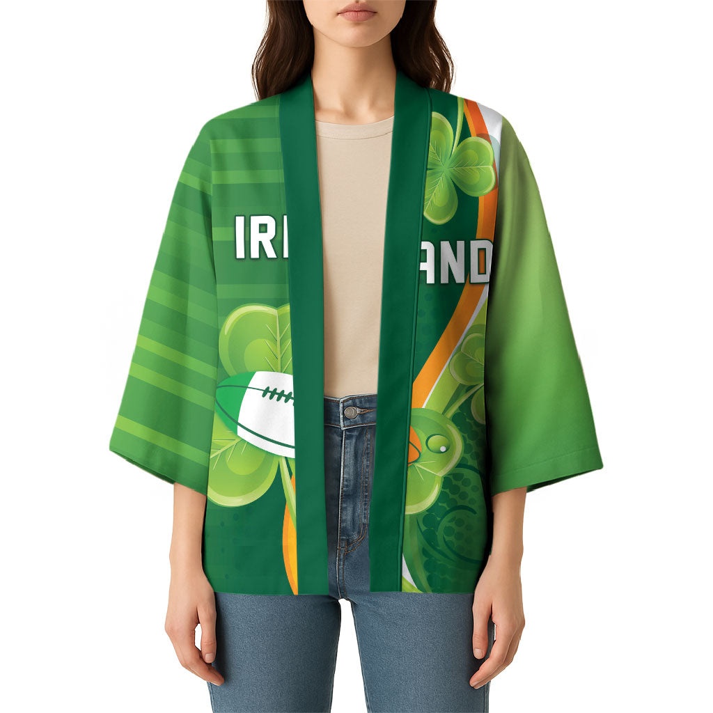 Ireland Rugby Custom Kimono Irish Shamrock Champions
