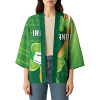 Ireland Rugby Custom Kimono Irish Shamrock Champions