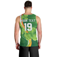 Ireland Rugby Custom Men Tank Top Irish Shamrock Champions