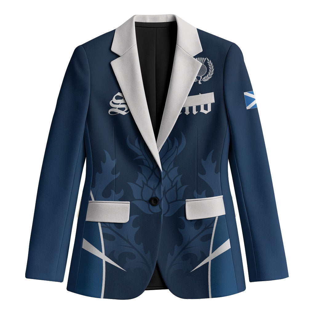 Scotland Rugby Personalized Blazer Scottish Thistle Champions