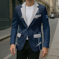 Scotland Rugby Personalized Blazer Scottish Thistle Champions