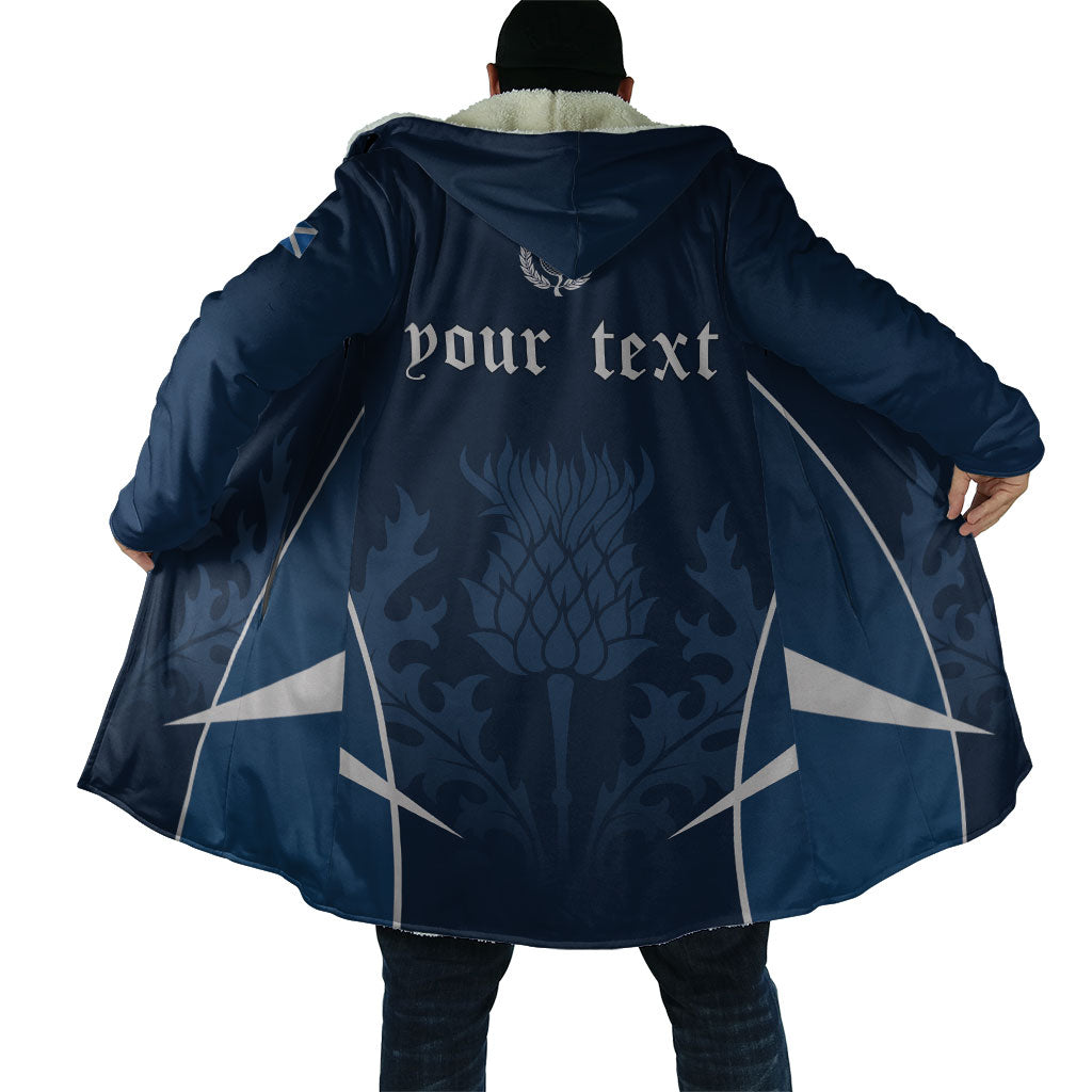 Scotland Rugby Personalized Cloak Scottish Thistle Champions
