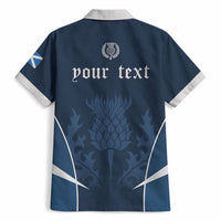 Scotland Rugby Personalized Hawaiian Shirt Scottish Thistle Champions