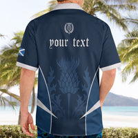 Scotland Rugby Personalized Hawaiian Shirt Scottish Thistle Champions