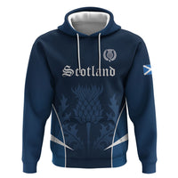 Scotland Rugby Personalized Hoodie Scottish Thistle Champions