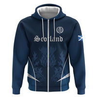Scotland Rugby Personalized Hoodie Scottish Thistle Champions