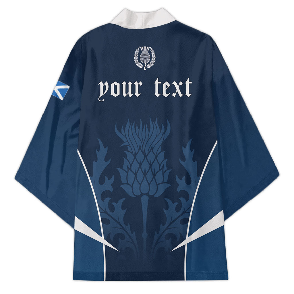 Scotland Rugby Personalized Kimono Scottish Thistle Champions