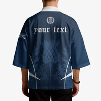 Scotland Rugby Personalized Kimono Scottish Thistle Champions