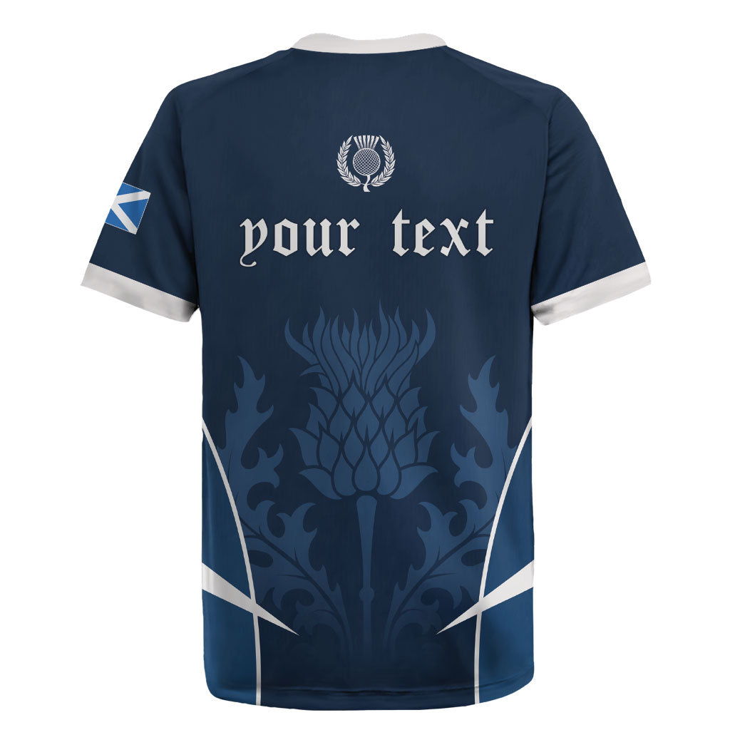Scotland Rugby Personalized Rugby Jersey Scottish Thistle Champions