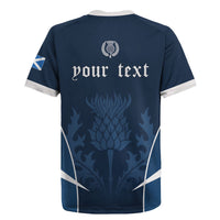 Scotland Rugby Personalized Rugby Jersey Scottish Thistle Champions