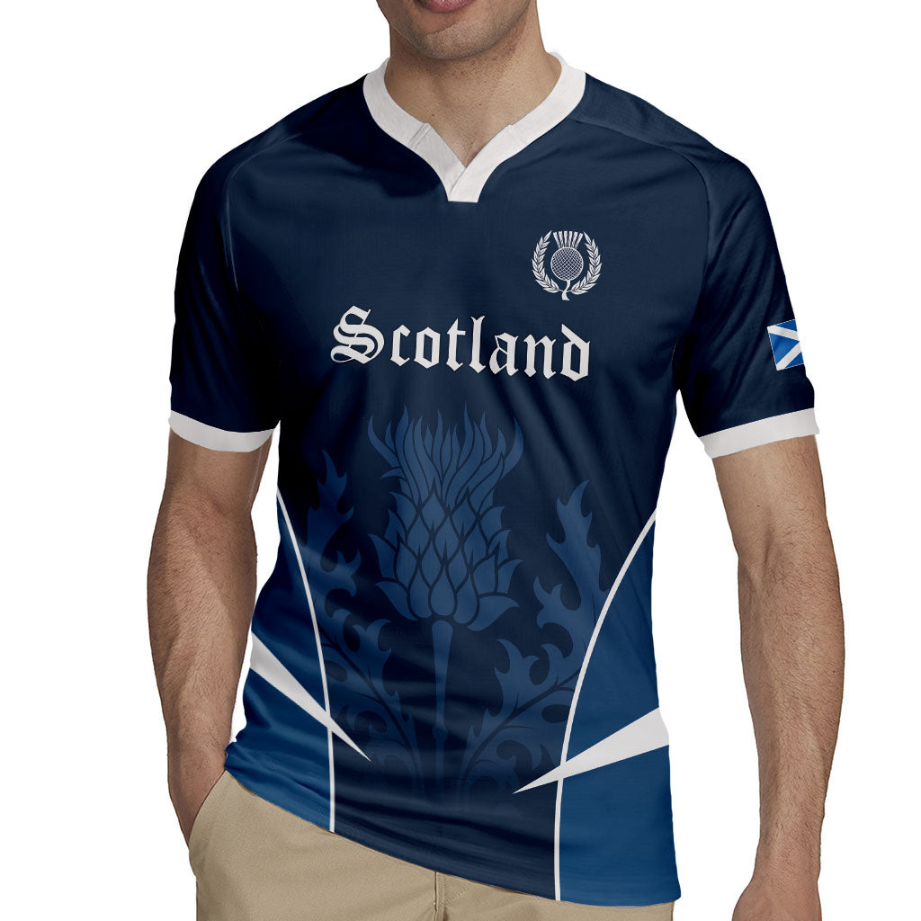Scotland Rugby Personalized Rugby Jersey Scottish Thistle Champions