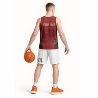 Wales Rugby Personalized Basketball Jersey Welsh Red Dragon Champions