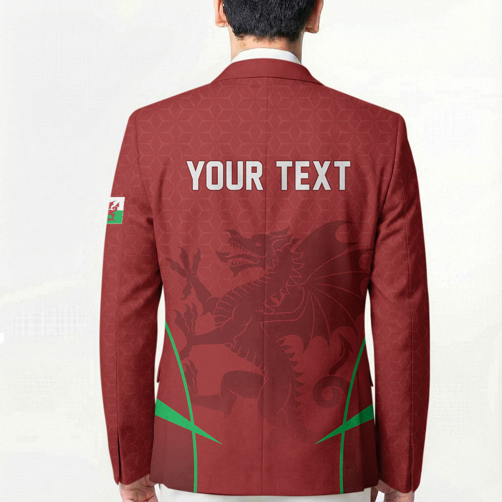 Wales Rugby Personalized Blazer Welsh Red Dragon Champions