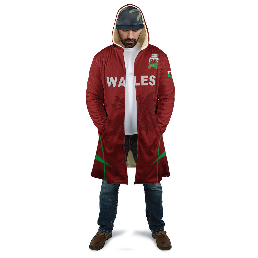 Wales Rugby Personalized Cloak Welsh Red Dragon Champions