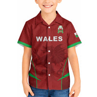 Wales Rugby Personalized Hawaiian Shirt Welsh Red Dragon Champions