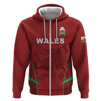 Wales Rugby Personalized Hoodie Welsh Red Dragon Champions