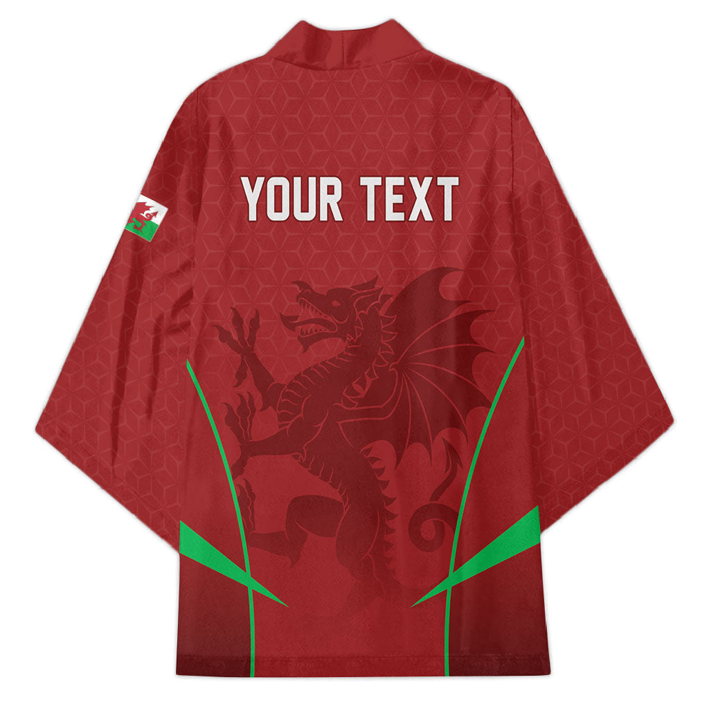 Wales Rugby Personalized Kimono Welsh Red Dragon Champions