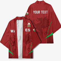 Wales Rugby Personalized Kimono Welsh Red Dragon Champions