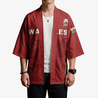 Wales Rugby Personalized Kimono Welsh Red Dragon Champions