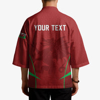 Wales Rugby Personalized Kimono Welsh Red Dragon Champions