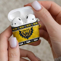 Personalized Brecknockshire Wales Christmas AirPods Case Welsh Celtic Bat Design - Wonder Print Shop