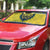Personalized Brecknockshire Wales Christmas Auto Sun Shade Welsh Celtic Bat Design - Wonder Print Shop