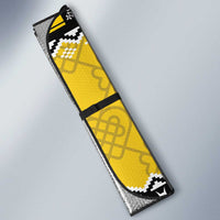 Personalized Brecknockshire Wales Christmas Auto Sun Shade Welsh Celtic Bat Design - Wonder Print Shop