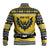 Personalized Brecknockshire Wales Christmas Baseball Jacket Welsh Celtic Bat Design - Wonder Print Shop