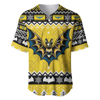 Personalized Brecknockshire Wales Christmas Baseball Jersey Welsh Celtic Bat Design - Wonder Print Shop