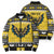 Personalized Brecknockshire Wales Christmas Bomber Puffer Jacket Welsh Celtic Bat Design - Wonder Print Shop