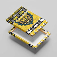 Personalized Brecknockshire Wales Christmas Canvas Wall Art Welsh Celtic Bat Design - Wonder Print Shop