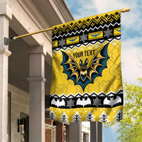 Personalized Brecknockshire Wales Christmas Garden Flag Welsh Celtic Bat Design - Wonder Print Shop