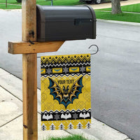 Personalized Brecknockshire Wales Christmas Garden Flag Welsh Celtic Bat Design - Wonder Print Shop