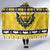Personalized Brecknockshire Wales Christmas Hooded Blanket Welsh Celtic Bat Design - Wonder Print Shop