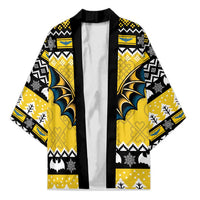 Personalized Brecknockshire Wales Christmas Kimono Welsh Celtic Bat Design - Wonder Print Shop