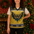Personalized Brecknockshire Wales Christmas Knitted V-Neck Vest Welsh Celtic Bat Design - Wonder Print Shop