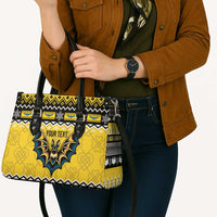 Personalized Brecknockshire Wales Christmas Leather Bag Welsh Celtic Bat Design - Wonder Print Shop