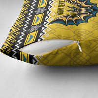 Personalized Brecknockshire Wales Christmas Pillow Cover Welsh Celtic Bat Design - Wonder Print Shop