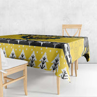 Personalized Brecknockshire Wales Christmas Tablecloth Welsh Celtic Bat Design - Wonder Print Shop