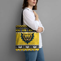 Personalized Brecknockshire Wales Christmas Tote Bag Welsh Celtic Bat Design - Wonder Print Shop