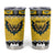 Personalized Brecknockshire Wales Christmas Tumbler Cup Welsh Celtic Bat Design - Wonder Print Shop