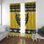 Personalized Brecknockshire Wales Christmas Window Curtain Welsh Celtic Bat Design - Wonder Print Shop