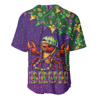Funny Crawfish Carnival Baseball Jersey It's Mardi Gras Bruh - Wonder Print Shop