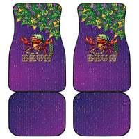 Funny Crawfish Carnival Car Mats It's Mardi Gras Bruh - Wonder Print Shop